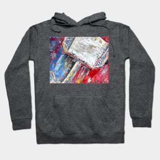 Mjolnir in Abstract Hoodie